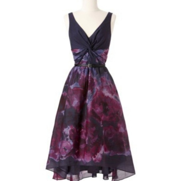 LELA ROSE Neiman Marcus Watercolor Cocktail Dress size 6 - Picture 2 of 7